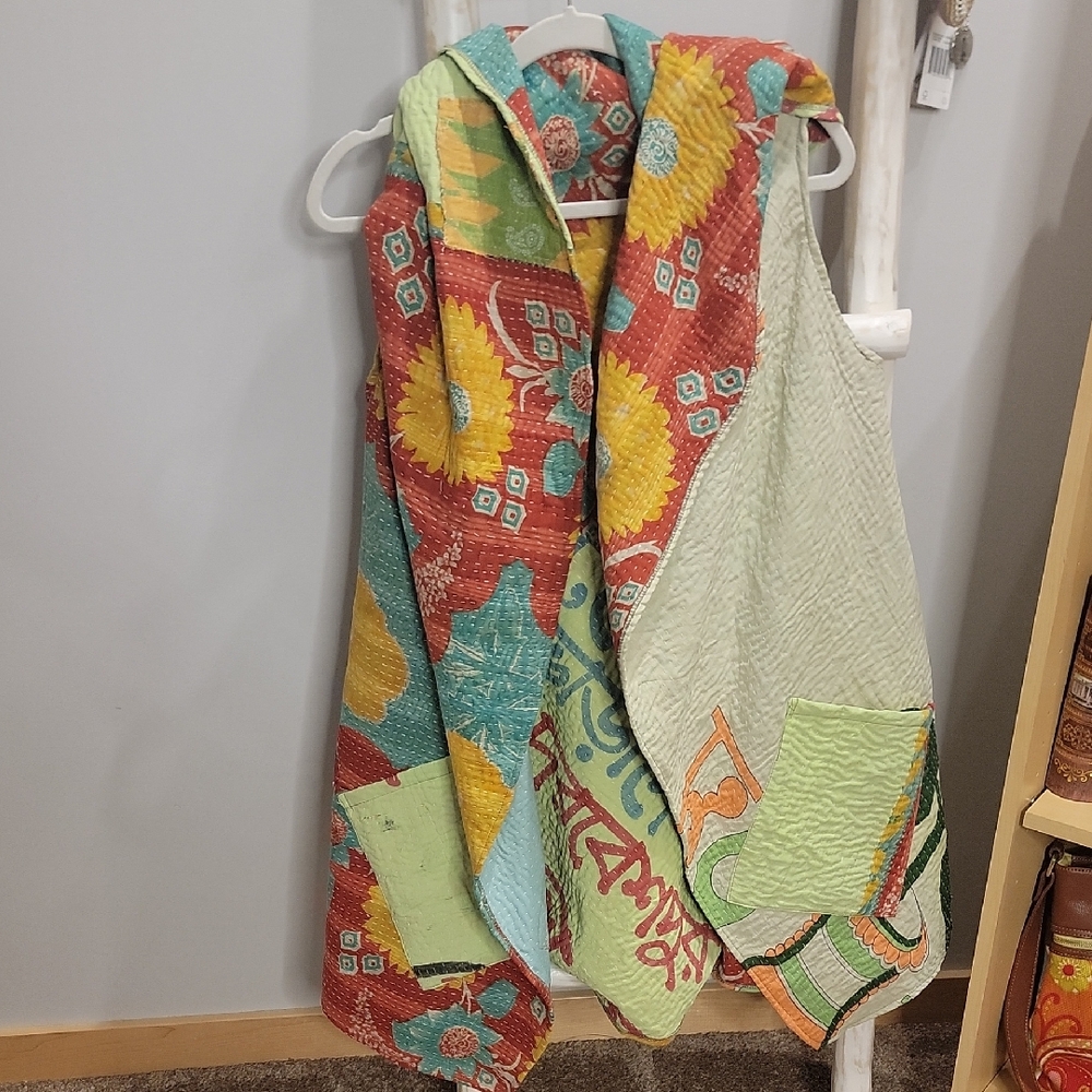 Colorful Patchwork Vest